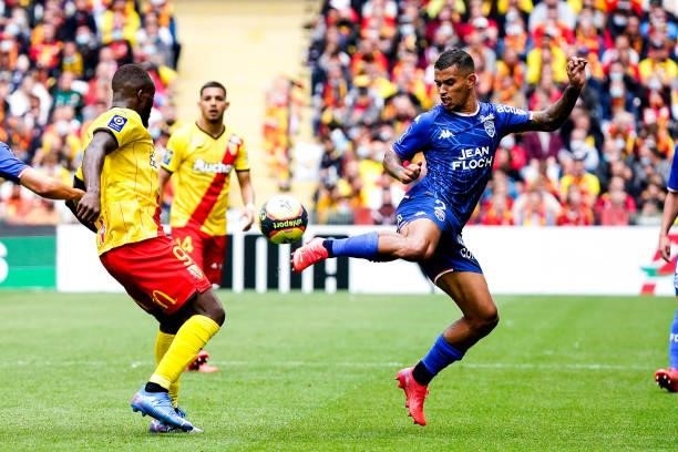 Igor SILVA of FC Lorient during the Ligue 1 Uber Eats match between Lens and Lorient at Stade Bollaert-Delelis on August 29, 2021 in Lens, France.