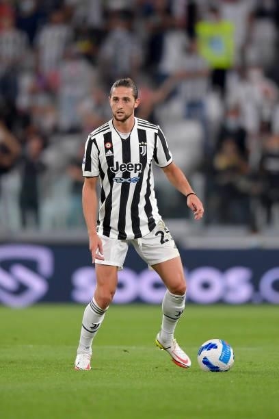 Juventus player Adrien Rabiot during the Serie A match between Juventus and Empoli FC at Allianz Stadium on August 28, 2021 in Turin, .