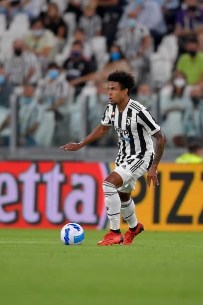 Juventus player Weston McKennie during the Serie A match between Juventus and Empoli FC at Allianz Stadium on August 28, 2021 in Turin, .