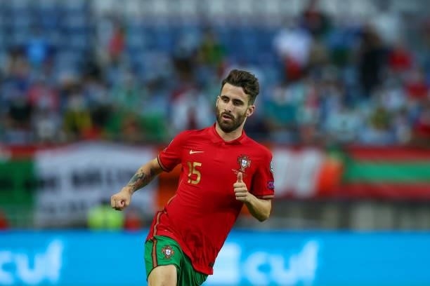 Rafa Silva of SL Benfica and Portugal during the 2022 FIFA World Cup Qualifier match between Portugal and Republic of Ireland at Estadio Algarve on...