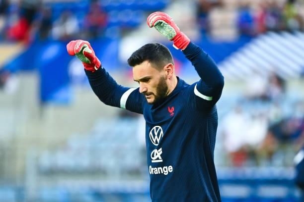 Hugo LLORIS of France during the FIFA World Cup 2022 Qatar qualifying match between France and Bosnia Herzegovina on September 1, 2021 in Strasbourg,...
