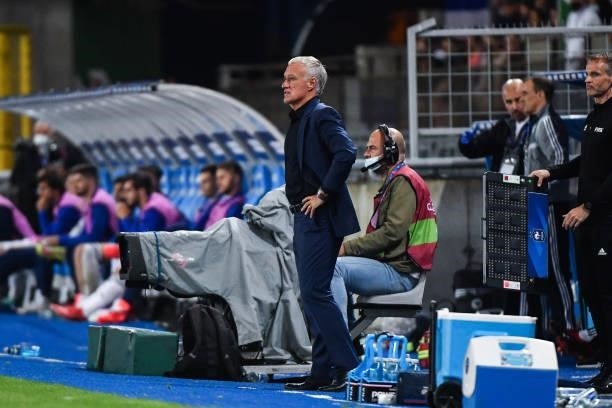 Didier DESCHAMPS head coach of France during the FIFA World Cup 2022 Qatar qualifying match between France and Bosnia Herzegovina on September 1,...