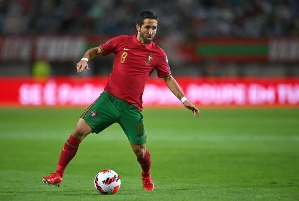 Faro , Portugal - 1 September 2021; João Moutinho of Portugal during the FIFA World Cup 2022 qualifying group A match between Portugal and Republic...