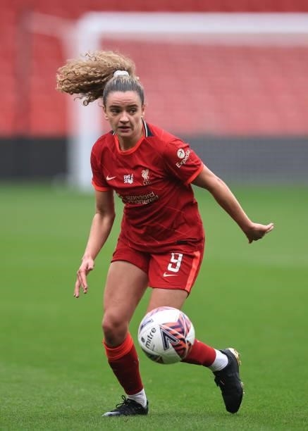 Leanne Kieran of Liverpool during the Barclays FA Women's Championship between Watford Ladies and Liverpool Women at Vicarage Road on September 4,...