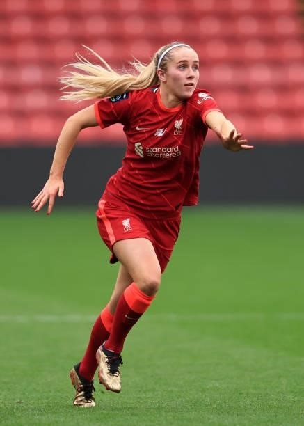 Missy Bo Kearns of Liverpool during the Barclays FA Women's Championship between Watford Ladies and Liverpool Women at Vicarage Road on September 4,...