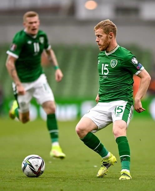 Dublin , Ireland - 4 September 2021; Daryl Horgan of Republic of Ireland during the FIFA World Cup 2022 qualifying group A match between Republic of...