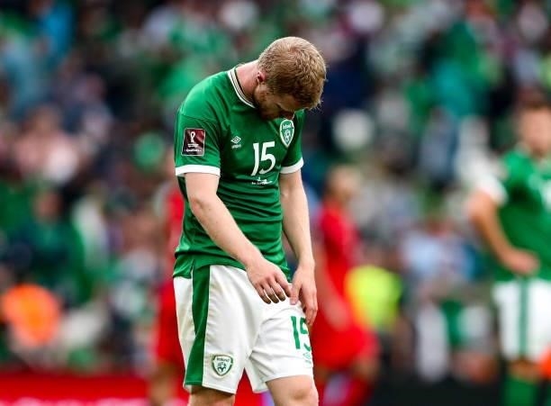 Dublin , Ireland - 4 September 2021; Daryl Horgan of Republic of Ireland after the FIFA World Cup 2022 qualifying group A match between Republic of...