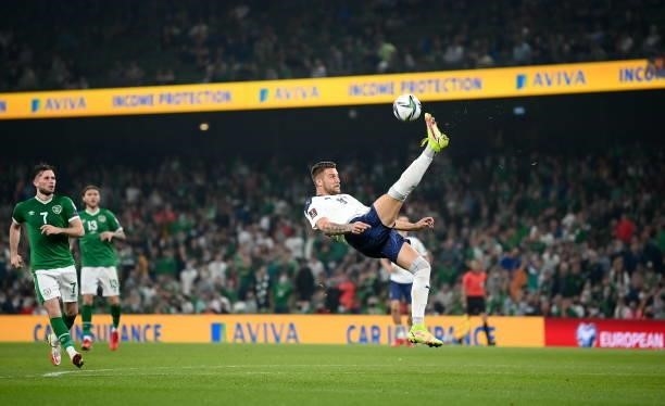 Dublin , Ireland - 7 September 2021; Sergej Milinkovi-Savi of Serbia during the FIFA World Cup 2022 qualifying group A match between Republic of...