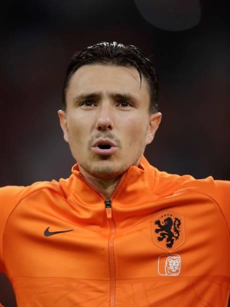 Steven Berghuis of Holland during the World Cup Qualifier match between Holland v Turkey at the Johan Cruijff Arena on September 7, 2021 in Amsterdam...