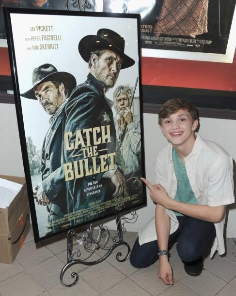 Mason McNulty arrives for the Red Carpet Screening Of "Catch The Bullet