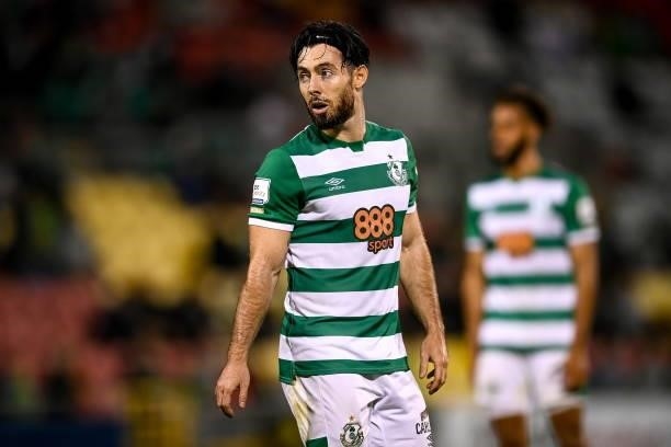 Dublin , Ireland - 10 September 2021; Richie Towell of Shamrock Rovers during the SSE Airtricity League Premier Division match between Shamrock...