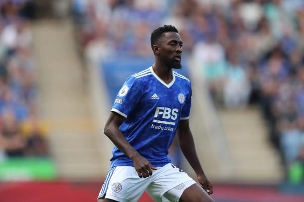 Wilfred Ndidi of Leicester City during the Premier League match between Leicester City and Manchester City at The King Power Stadium on September 11,...