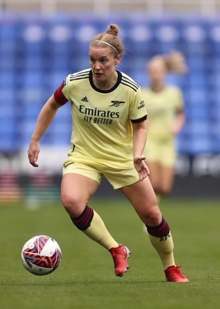 Kim Little of Arsenal during the Barclays FA Women's Super League match between Reading Women and Arsenal Women at Select Car Leasing Stadium on...