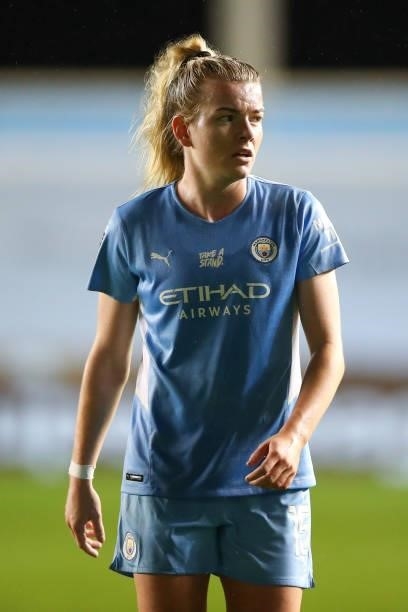 Lauren Hemp of Manchester City Women during the Barclays FA Women's Super League match between Manchester City Women and Tottenham Hotspur Women at...