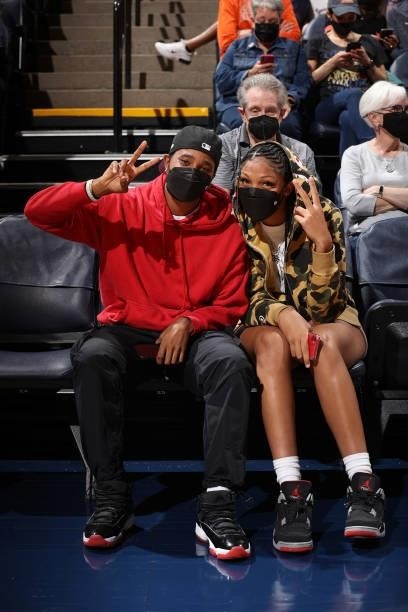 Head Coach Nick Gartrelle of the T-Wolves Gaming attends the game between the Indiana Fever and the Minnesota Lynx on September 12, 2021 at Target...