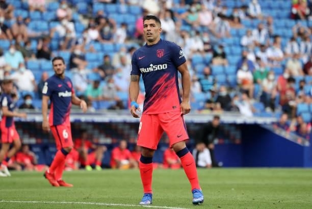 Luis Suarez during the match between FC RCD Espanyol and Atletico de Madrid, corresponding to the week 4 of the Liga Santander, played at the RCDE...