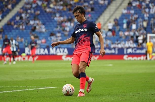 Joao Felix during the match between FC RCD Espanyol and Atletico de Madrid, corresponding to the week 4 of the Liga Santander, played at the RCDE...