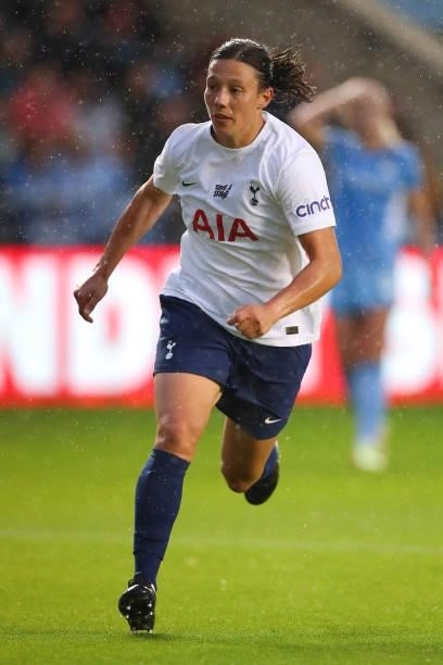 Rachel Williams of Tottenham Hotspur Women during the Barclays FA Women's Super League match between Manchester City Women and Tottenham Hotspur...