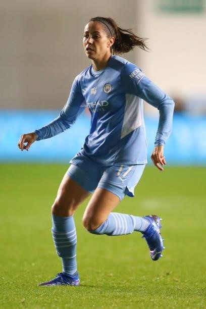 Vicky Losada of Manchester City Women during the Barclays FA Women's Super League match between Manchester City Women and Tottenham Hotspur Women at...