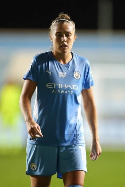 Filippa Angeldahl of Manchester City Women during the Barclays FA Women's Super League match between Manchester City Women and Tottenham Hotspur...