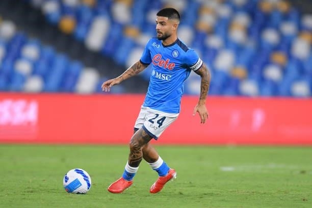 Lorenzo Insigne of SSC Napoli during the Serie A match between SSC Napoli and FC Juventus at Stadio Diego Armando Maradona, Napoli, Italy on 11...