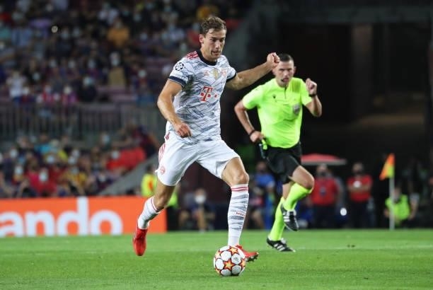 Leon Goretzka during the match between FC Barcelona and FC Bayern Munich, corresponding to the week 1 of the group A of the UEFA Champions League,...