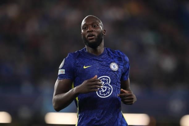 Romelu Lukaku of Chelsea during the UEFA Champions League group H match between Chelsea FC and Zenit St. Petersburg at Stamford Bridge on September...