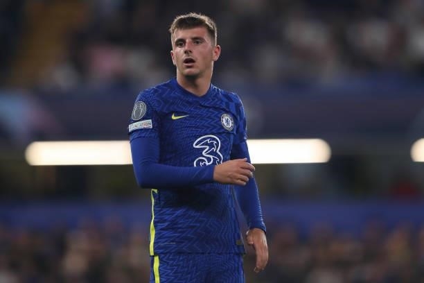 Mason Mount of Chelsea during the UEFA Champions League group H match between Chelsea FC and Zenit St. Petersburg at Stamford Bridge on September 14,...