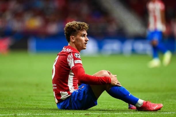 Antoine Griezmann during UEFA Champions League match between Atletico de Madrid and FC Porto at Wanda Metropolitano on September 15, 2021 in Madrid,...