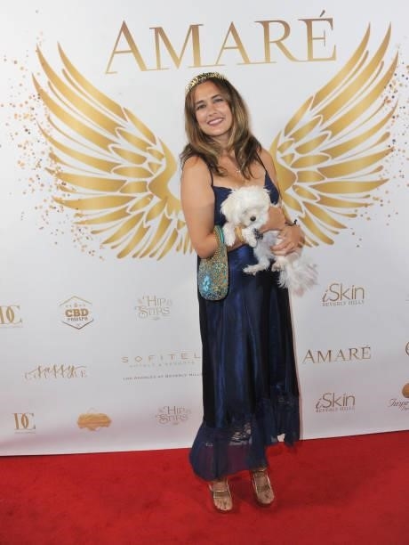 Katie Chonacas attends the Cover Release Of "Amare Legacy Issue