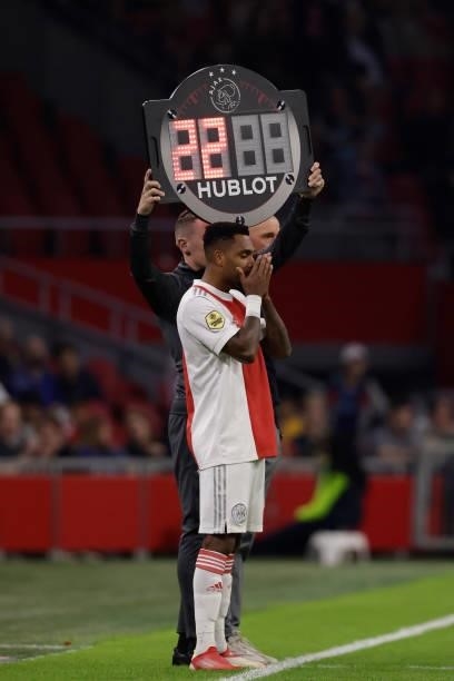 Danilo Pereira of Ajax during the Dutch Eredivisie match between Ajax v SC Cambuur at the Johan Cruijff Arena on September 18, 2021 in Amsterdam...