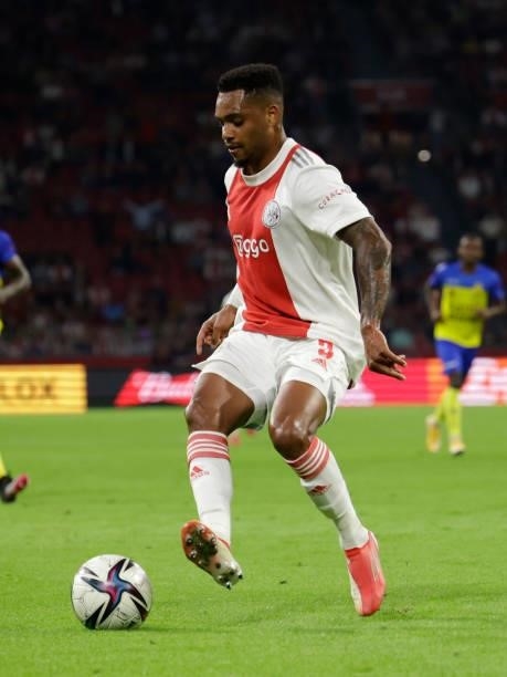 Danilo Pereira of Ajax during the Dutch Eredivisie match between Ajax v SC Cambuur at the Johan Cruijff Arena on September 18, 2021 in Amsterdam...