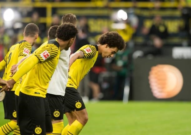 Axel Witsel after the Bundesliga match between Borussia Dortmund and 1. FC Union Berlin on September 19, 2021 in Dortmund, Germany.