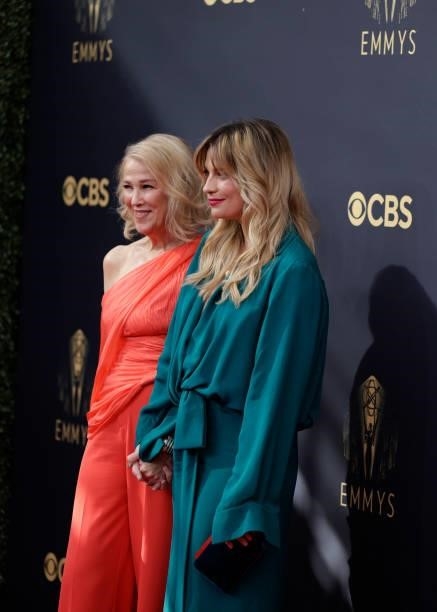 Catherine OHara and Annie Murphy attend the 73RD EMMY AWARDS on Sunday, Sept. 19 on the CBS Television Network and available to stream live and on...
