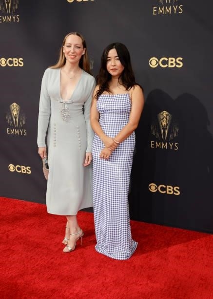 Anna Konkle and Maya Erskine from PEN15 attends the 73RD EMMY AWARDS on Sunday, Sept. 19 on the CBS Television Network and available to stream live...