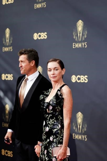 Julianne Nicholson from Mare of Easttown attends the 73RD EMMY AWARDS on Sunday, Sept. 19 on the CBS Television Network and available to stream live...