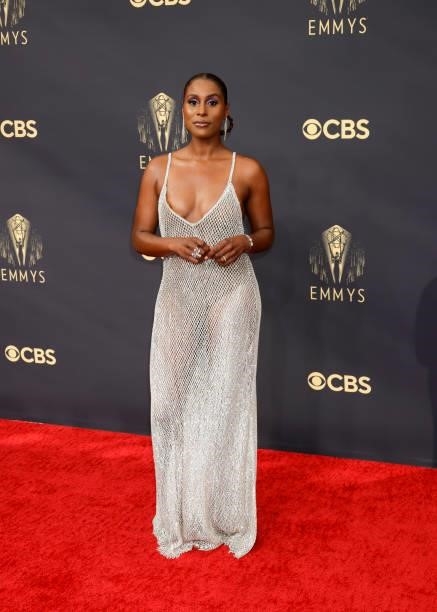 Issa Rae attends the 73RD EMMY AWARDS on Sunday, Sept. 19 on the CBS Television Network and available to stream live and on demand on Paramount+.