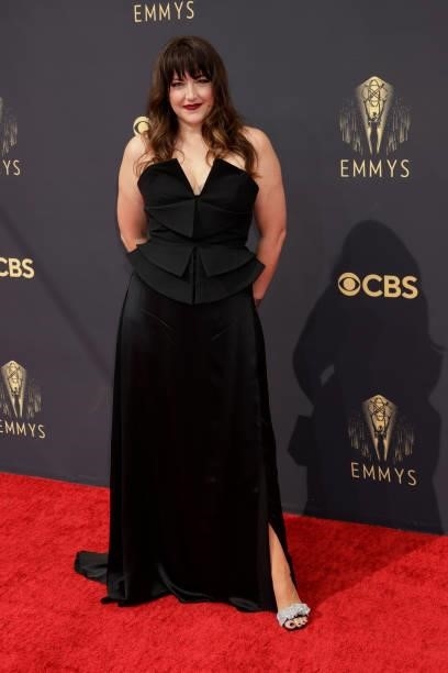 Kathryn Burns attends the 73RD EMMY AWARDS on Sunday, Sept. 19 on the CBS Television Network and available to stream live and on demand on Paramount+.