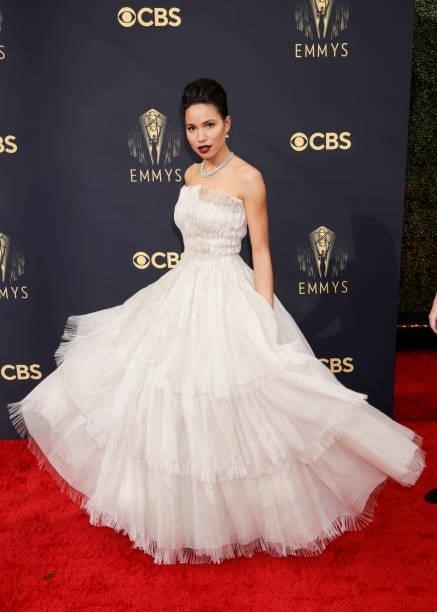 Jurnee Smollett from Lovecraft Country attends the 73RD EMMY AWARDS on Sunday, Sept. 19 on the CBS Television Network and available to stream live...