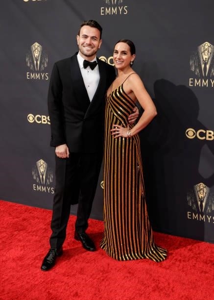 Ben Winston and Guest attends the 73RD EMMY AWARDS on Sunday, Sept. 19 on the CBS Television Network and available to stream live and on demand on...