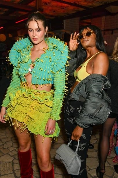 Jordan Grant attends the Dazed, Fashion East and Browns Fashion celebration of 20 years of Fashion East at The Standard London on September 20, 2021...
