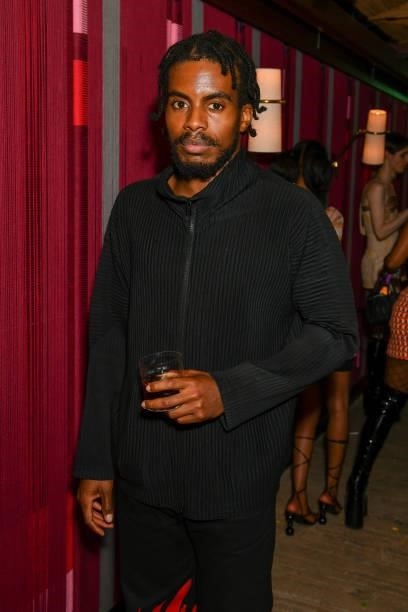 Attends the Dazed, Fashion East and Browns Fashion celebration of 20 years of Fashion East at The Standard London on September 20, 2021 in London,...