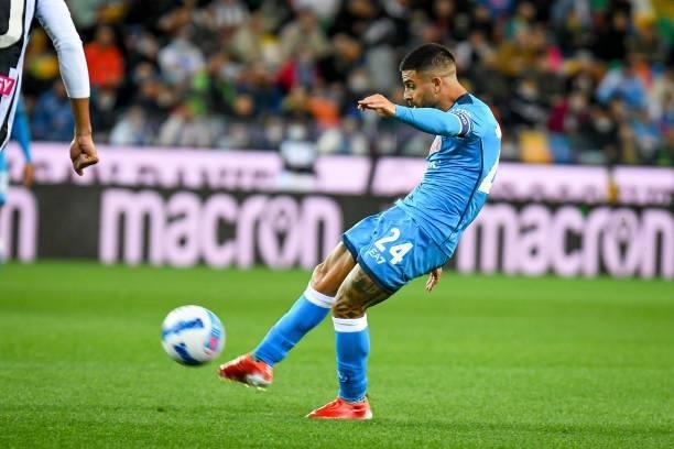 Lorenzo Insigne during the Italian football Serie A match Udinese Calcio vs SSC Napoli on September 20, 2021 at the Friuli - Dacia Arena stadium in...