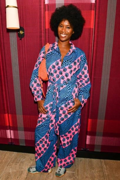 Aicha McKenzie attends the Dazed, Fashion East and Browns Fashion celebration of 20 years of Fashion East at The Standard London on September 20,...