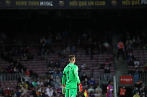 Marc Andre Ter Stegen during the match between FC Barcelona and Granada CF, corresponding to the week 5 of the group A of the Liga Santander, played...
