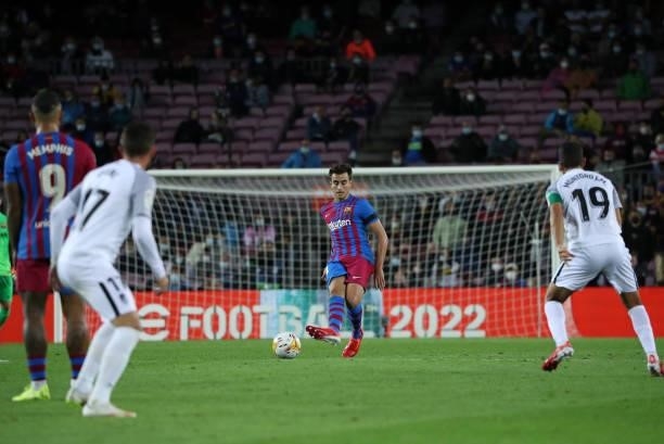 Eric Garcia during the match between FC Barcelona and Granada CF, corresponding to the week 5 of the group A of the Liga Santander, played at the...