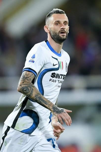 Marcelo Brozovic of FC Internazionale during the Serie A match between ACF Fiorentina and FC Internazionale at Stadio Artemio Franchi, Florence,...