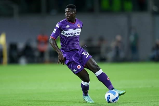 Alfred Duncan of ACF Fiorentina during the Serie A match between ACF Fiorentina and FC Internazionale at Stadio Artemio Franchi, Florence, Italy on...