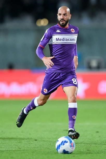 Riccardo Saponara of ACF Fiorentina during the Serie A match between ACF Fiorentina and FC Internazionale at Stadio Artemio Franchi, Florence, Italy...