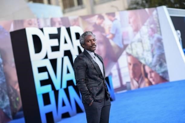 Actor Swift Rice arrives for the premiere of "Dear Evan Hansen